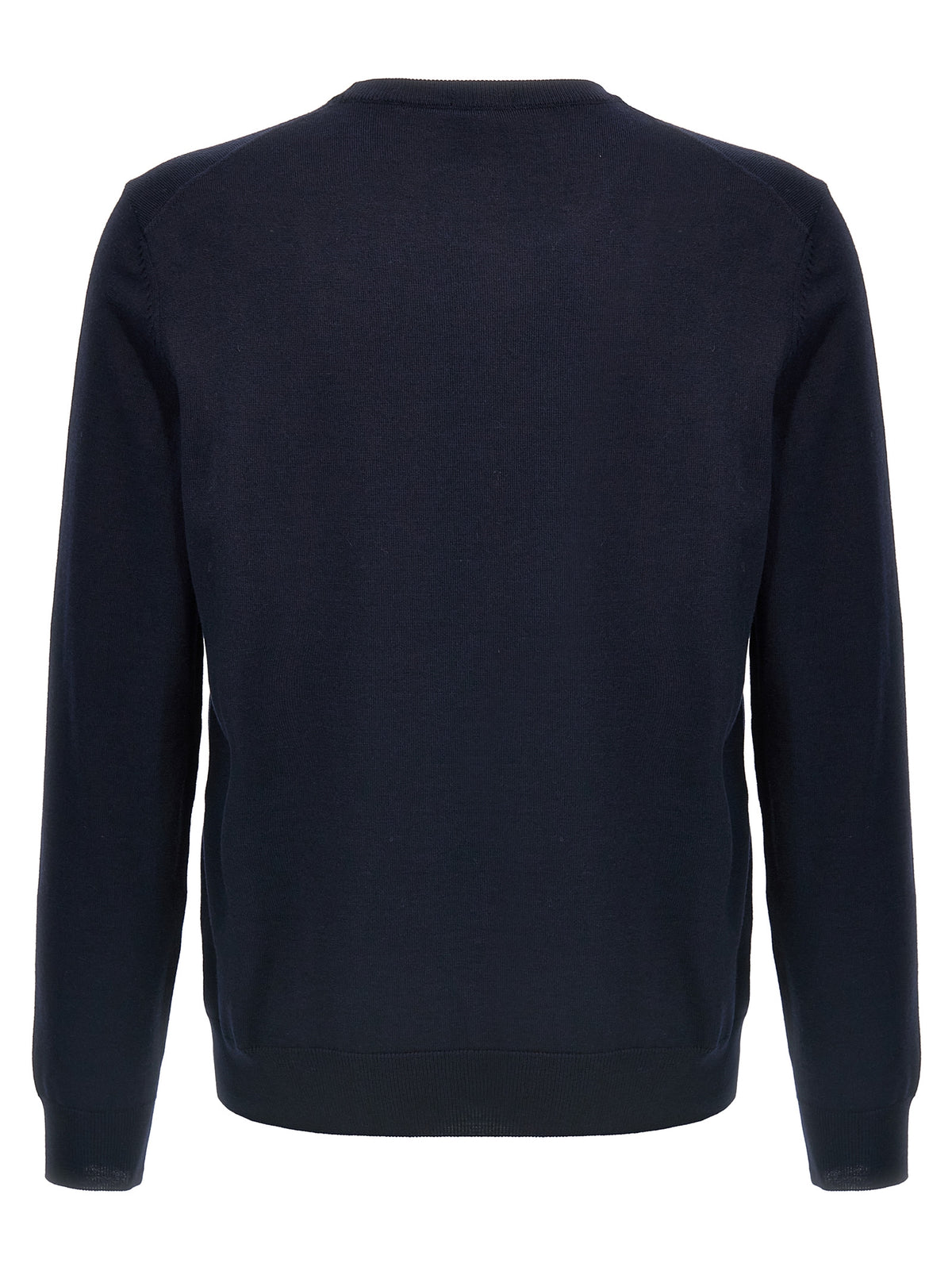 Hugo Boss Blue Virgin Wool Cardigan
