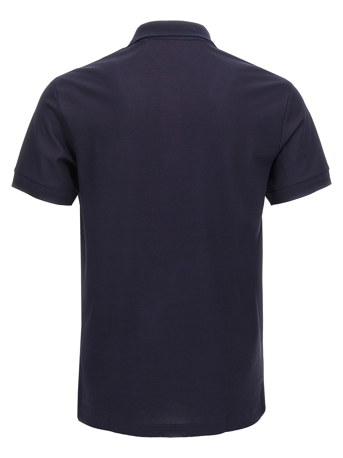 Burberry Blue Cotton Polo Shirt