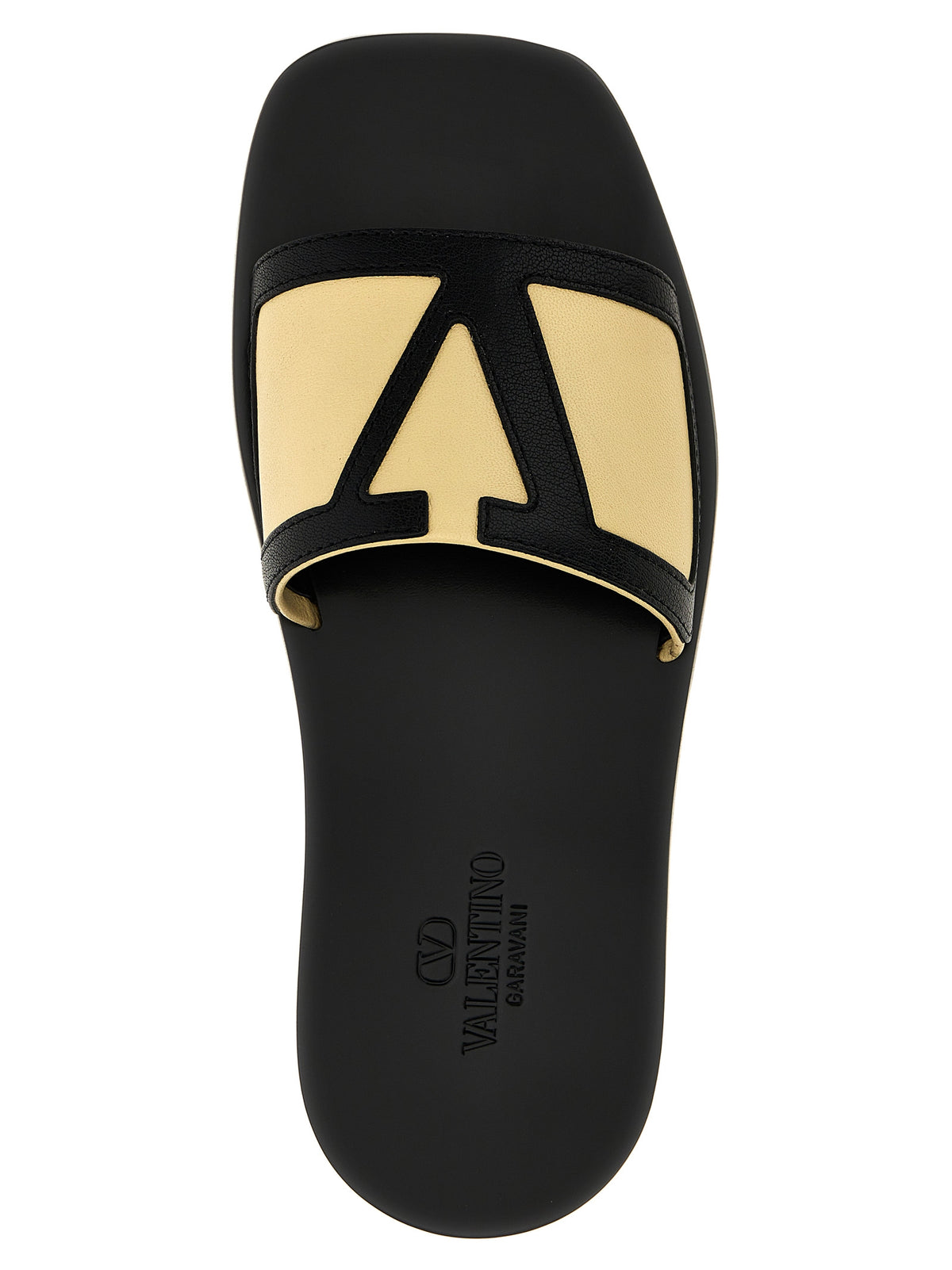 Valentino Garavani Multicolor Goatskin Slides