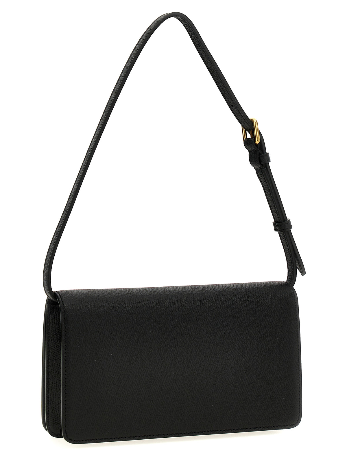 Valentino Garavani Black Calfskin Shoulder Bag