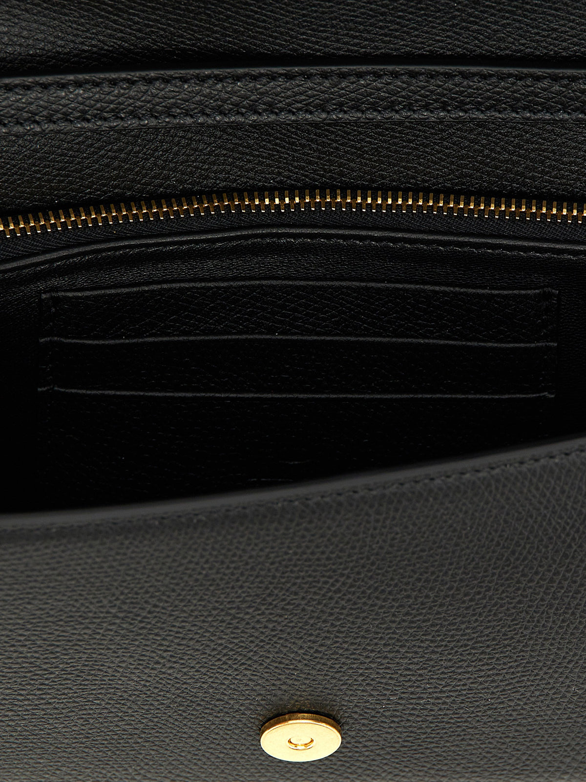 Valentino Garavani Black Calfskin Shoulder Bag