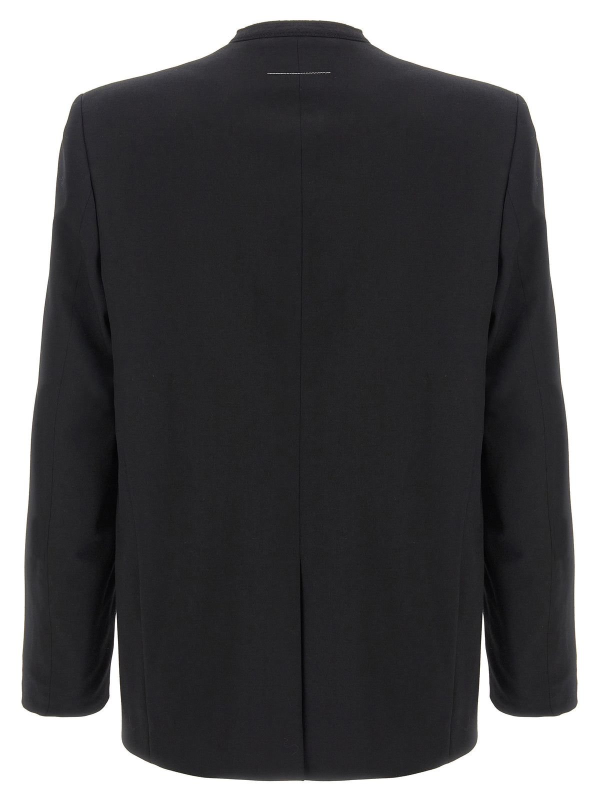 MM6 Maison Margiela Black Polyester Blazer