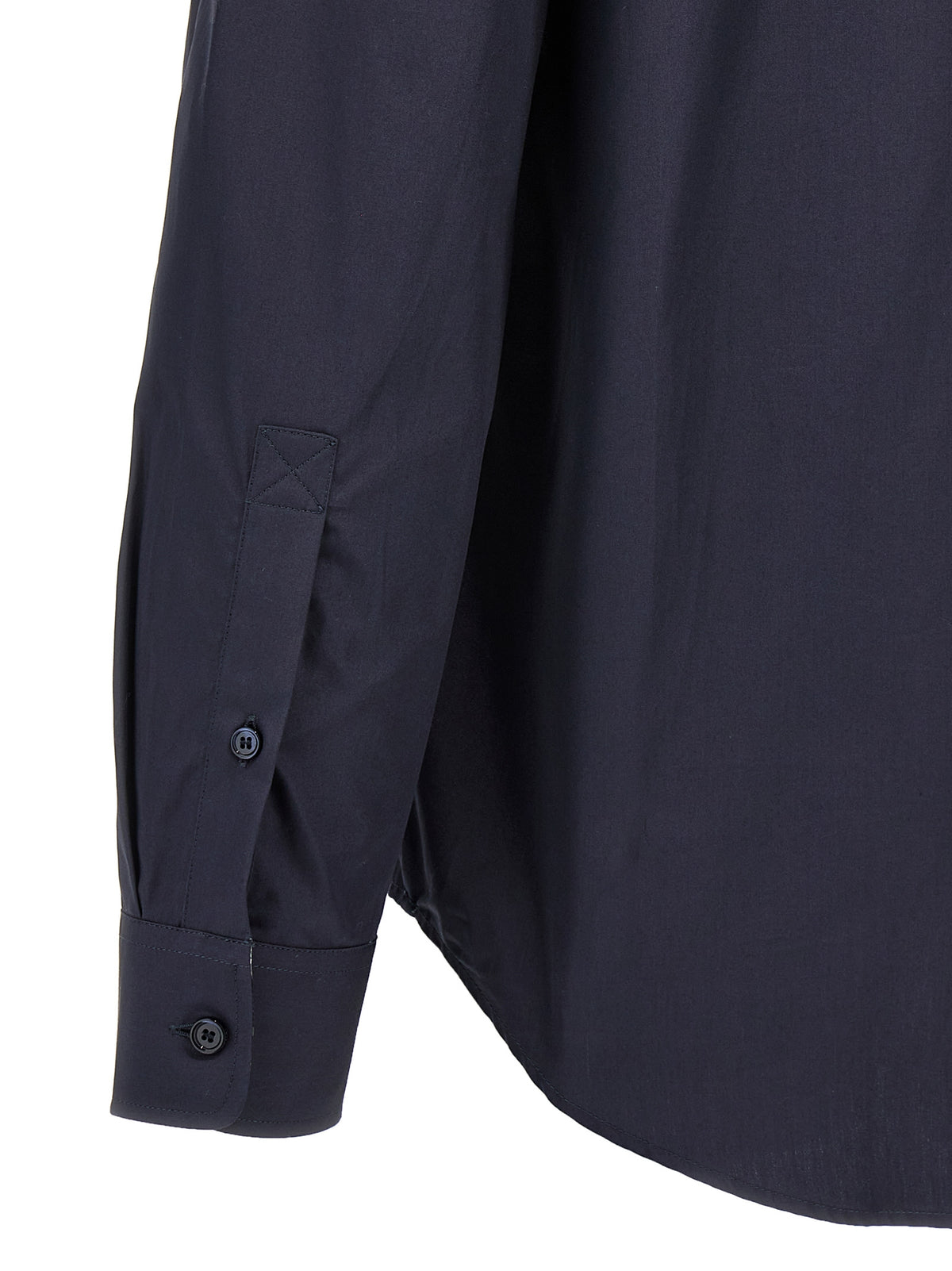 Burberry Blue Cotton Blouse
