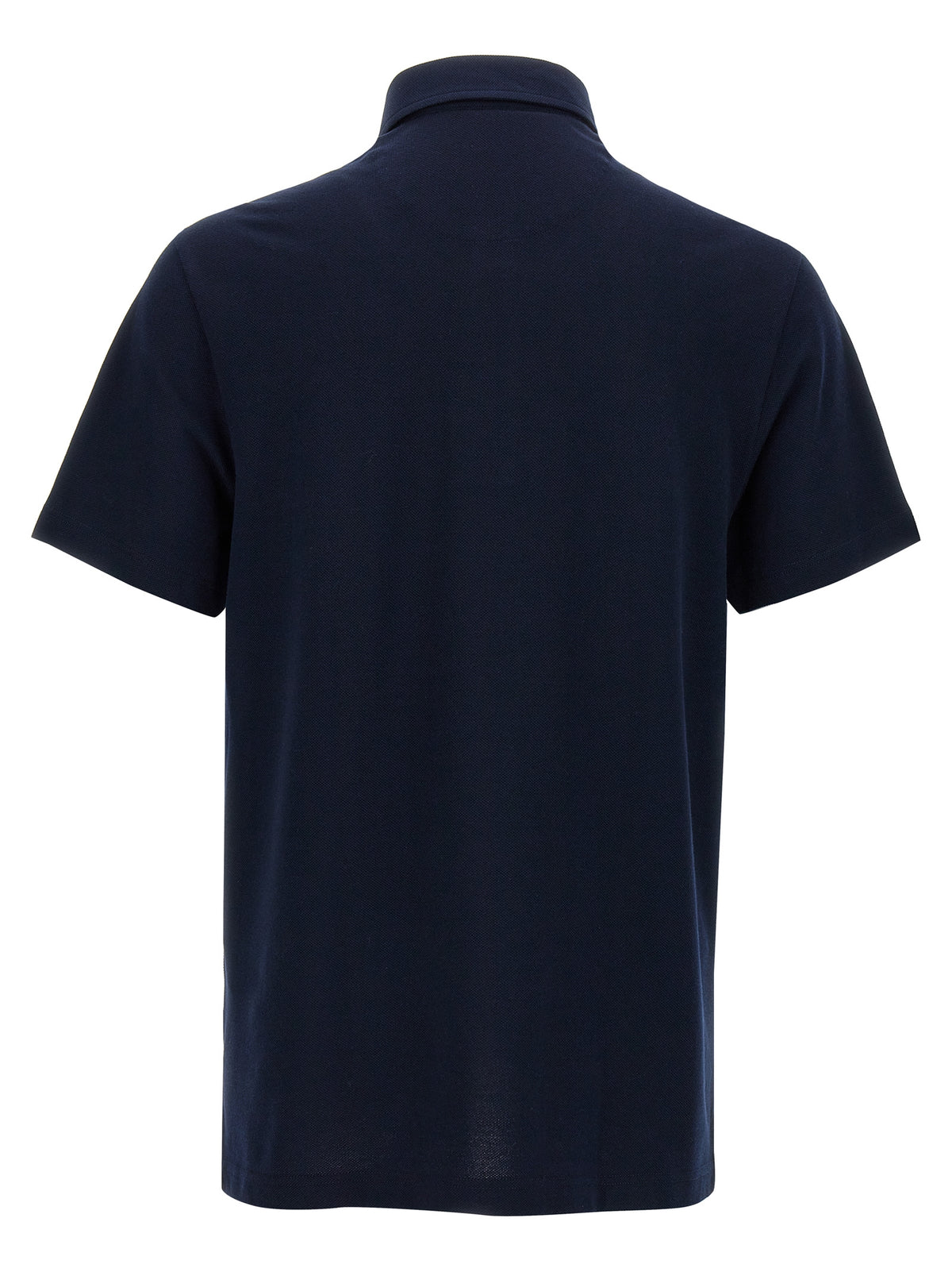 Brioni Blue Cotton Polo Shirt