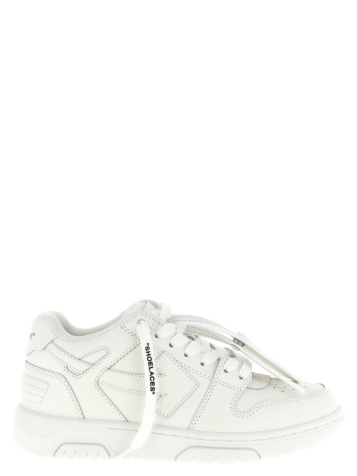 Off-White White Bovine Leather Sneakers