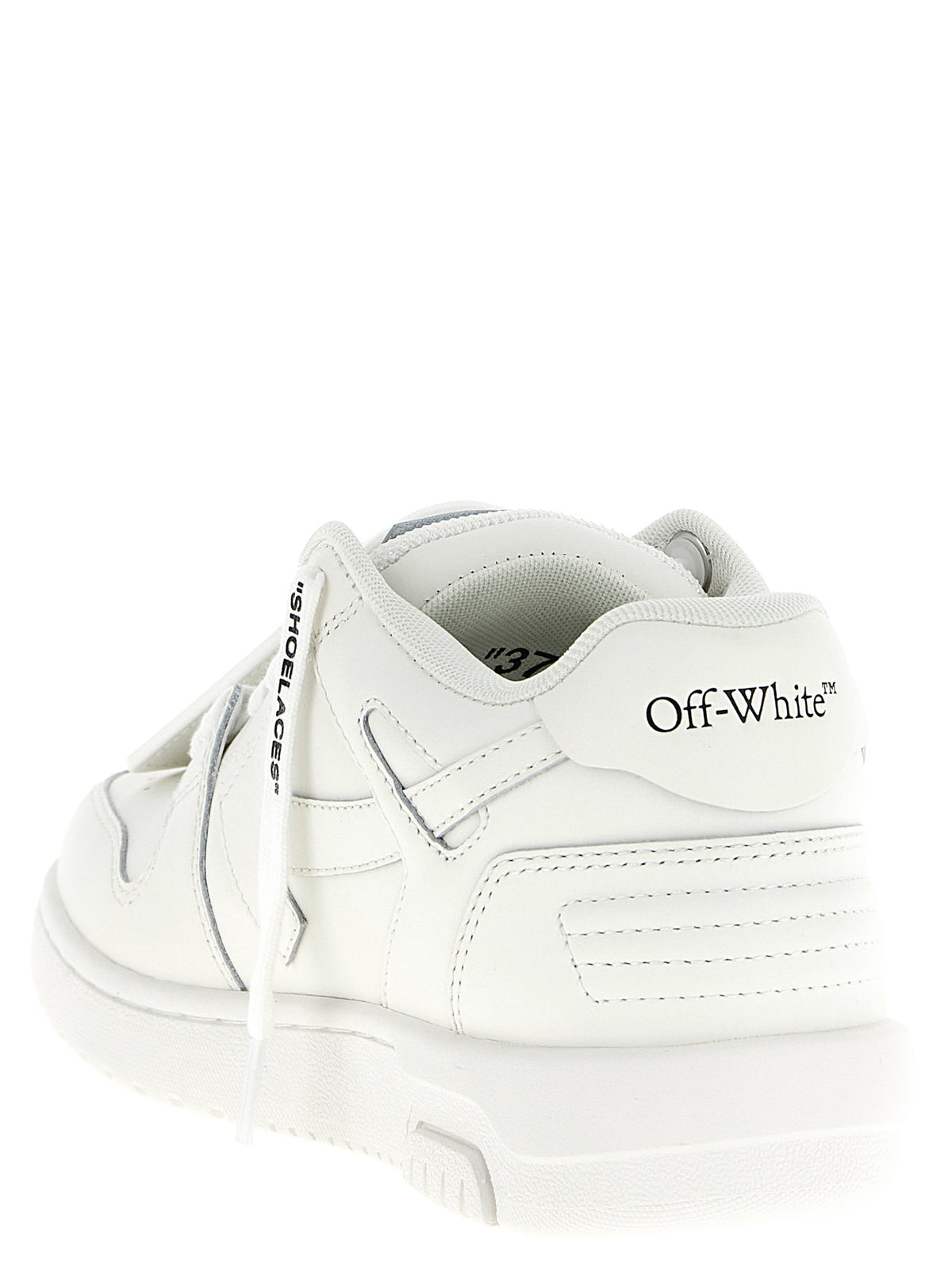Off-White White Bovine Leather Sneakers