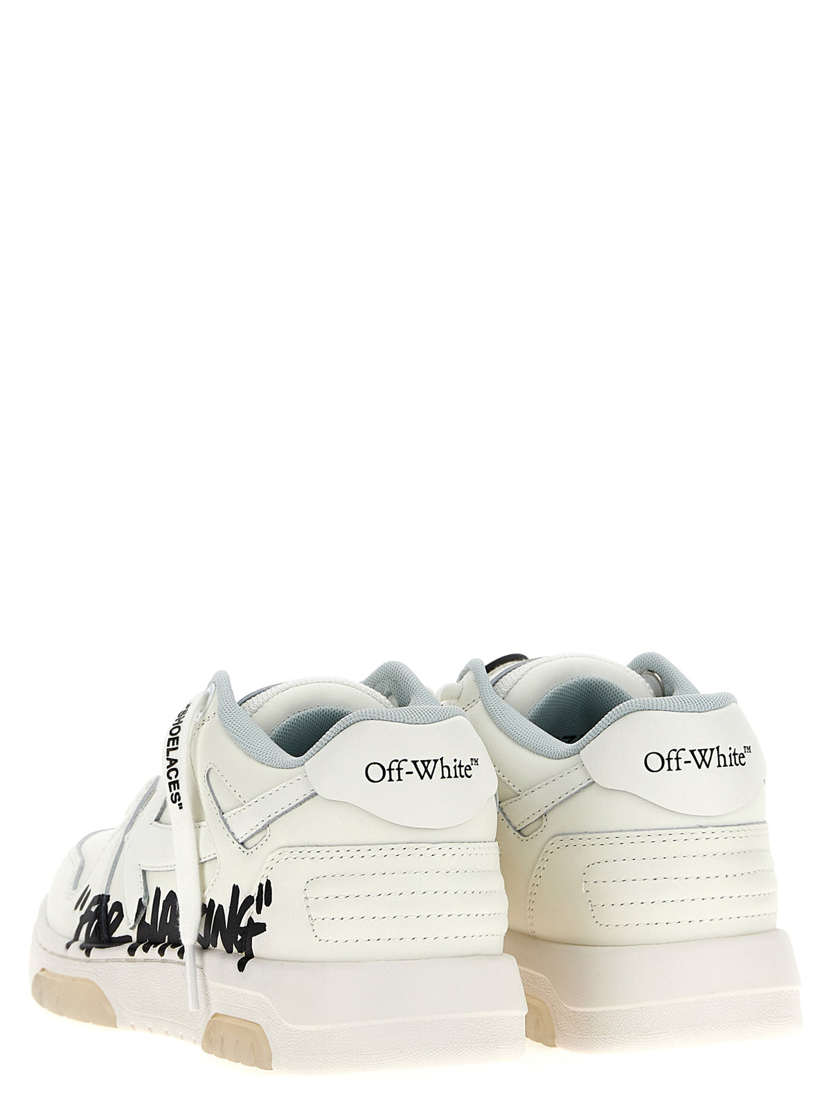 Off-White Bicolor Bovine Leather Low Top Sneakers