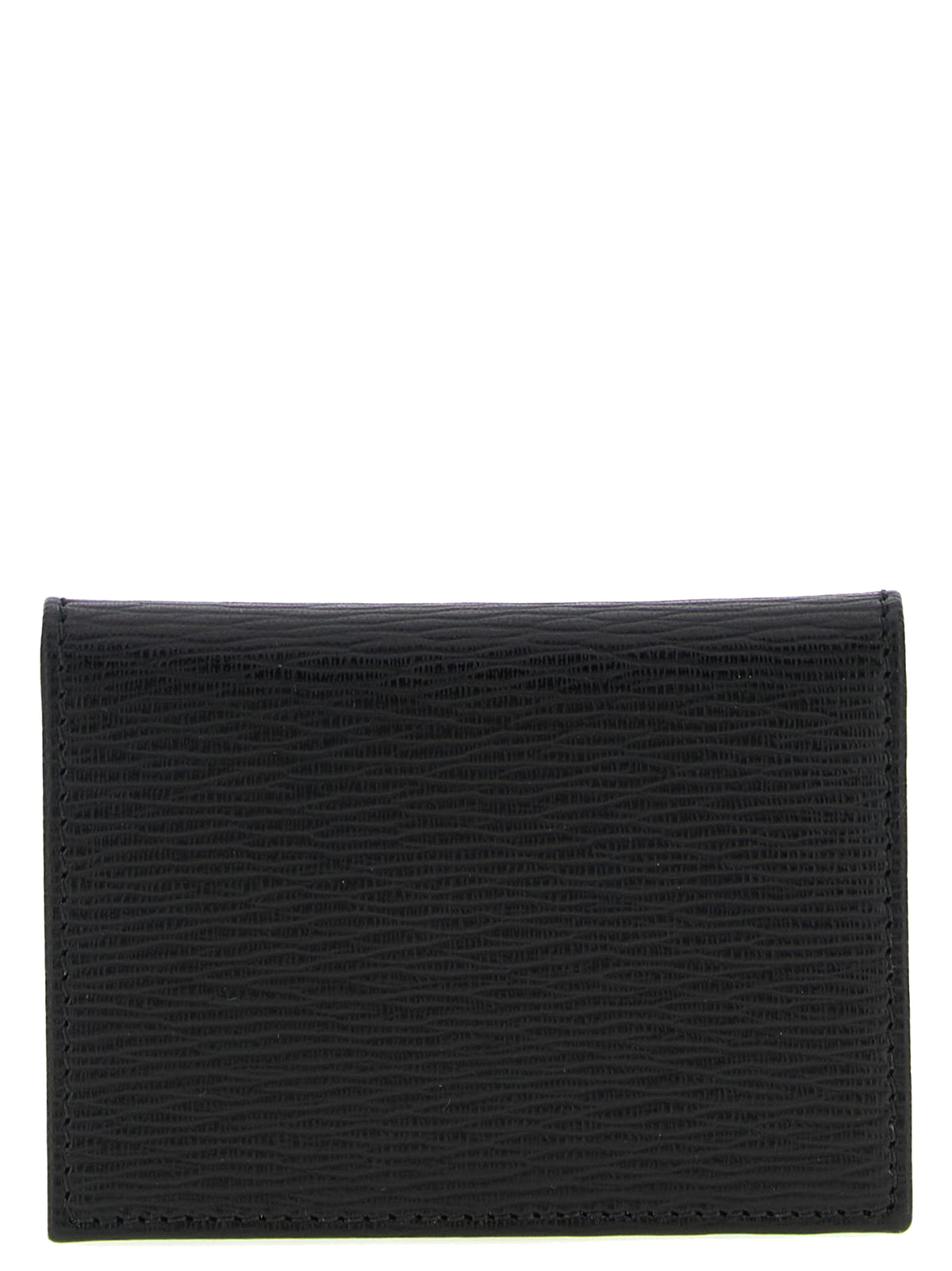 Ferragamo Black Calfskin Cardholder