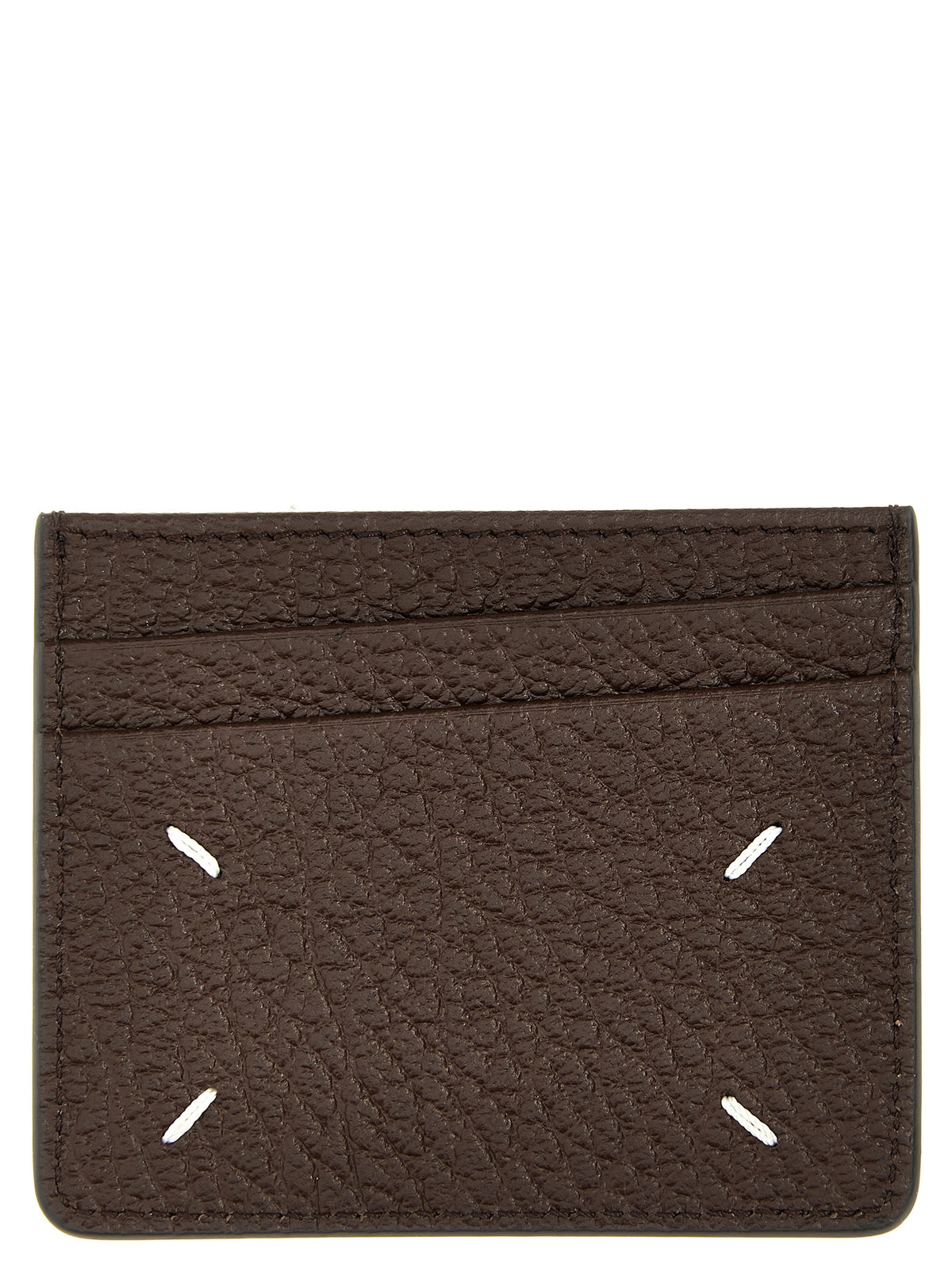 Maison Margiela Brown Calfskin Cardholder