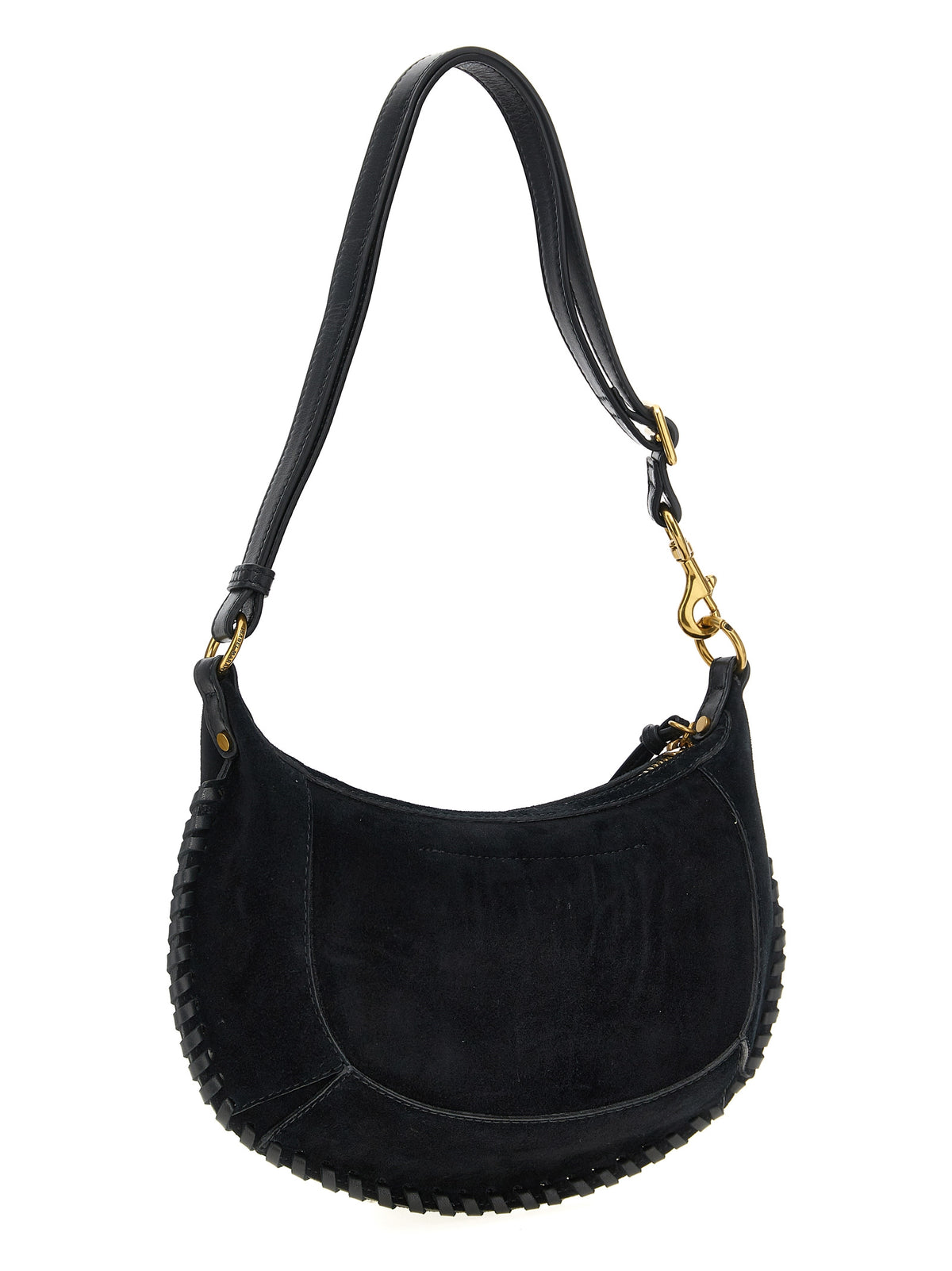 Isabel Marant Black Calfskin Shoulder Bag