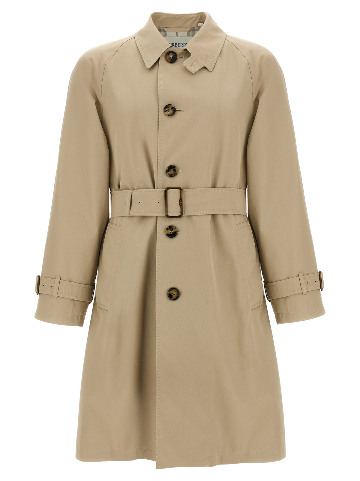 Burberry Beige Cotton Coat