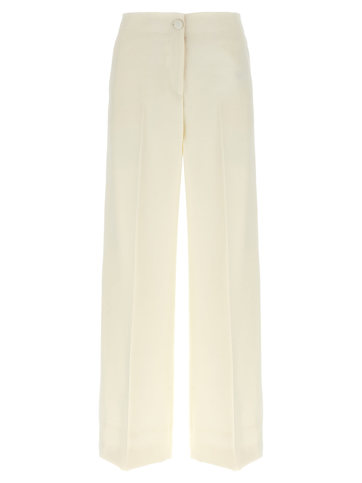 Brioni White Wool Casual Pants