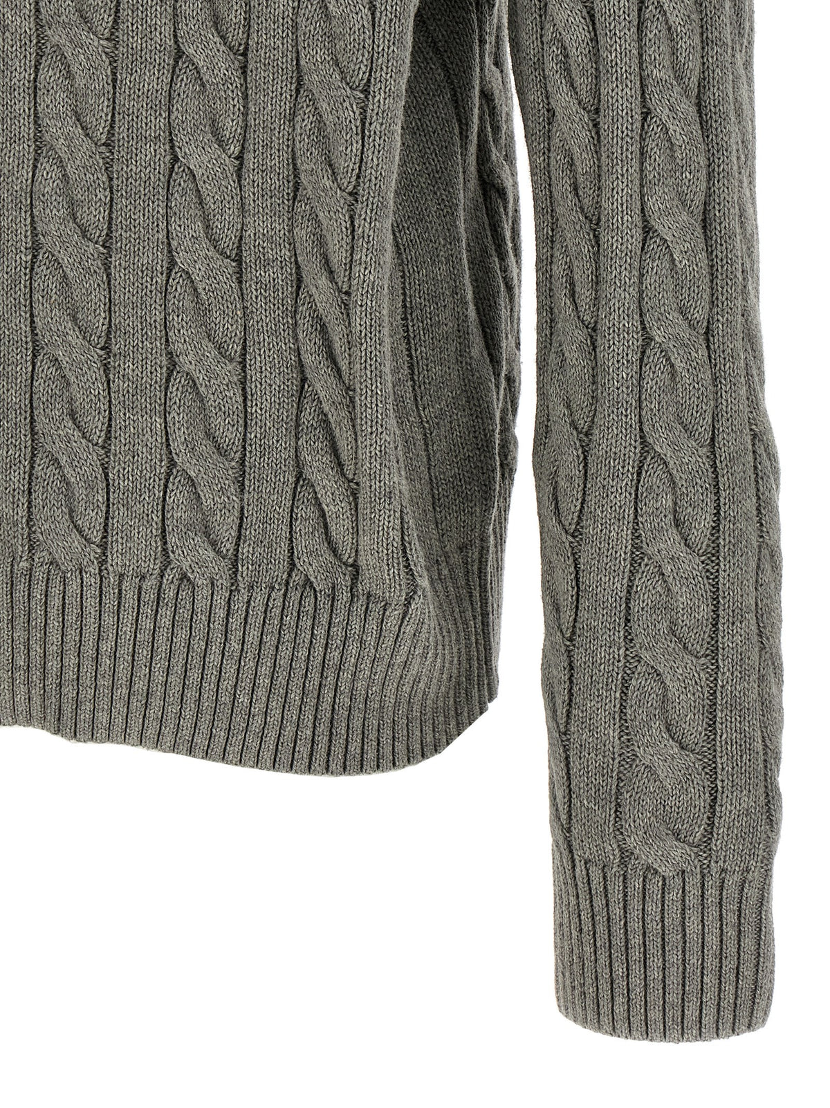 Polo Ralph Lauren Gray Cotton Cardigan