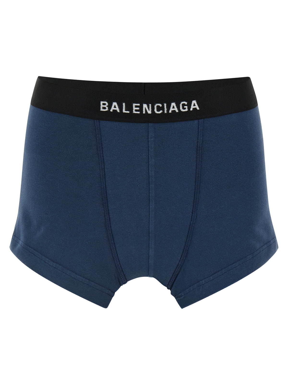 Balenciaga Blue Cotton Long Skirt