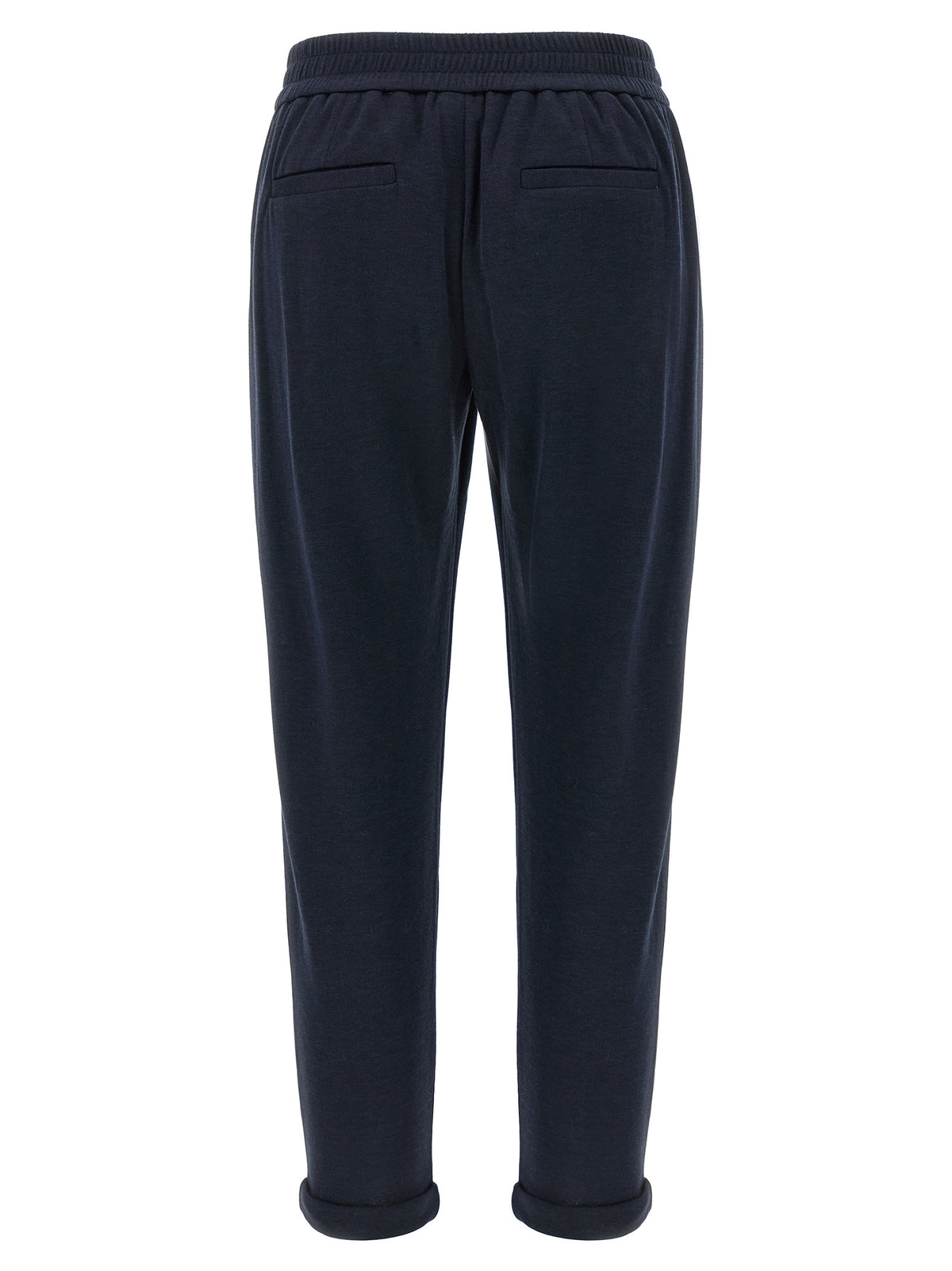 Brunello Cucinelli Blue Cotton Joggers (Workout Pants)