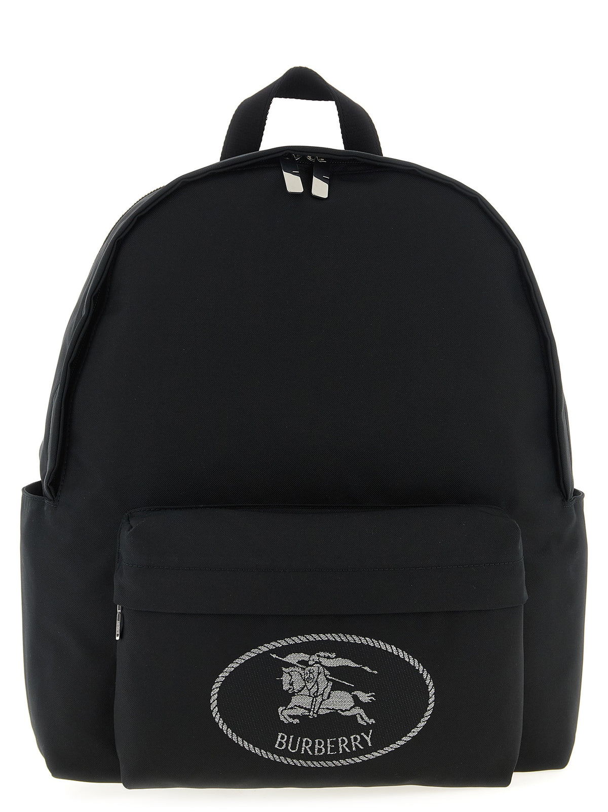 Burberry Black Polyester Backpack