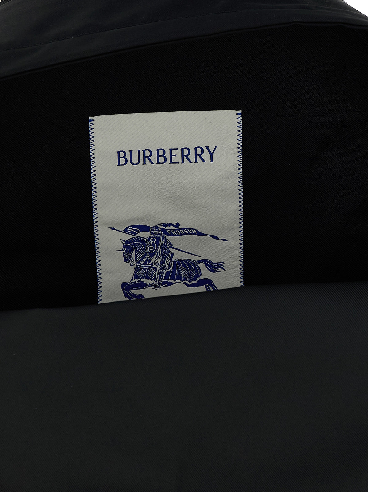 Burberry Black Polyester Backpack