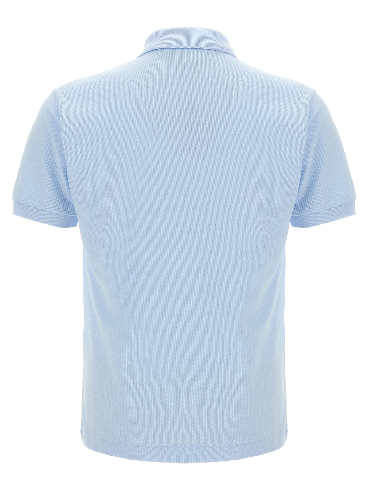Lacoste Blue Cotton Polo Shirt