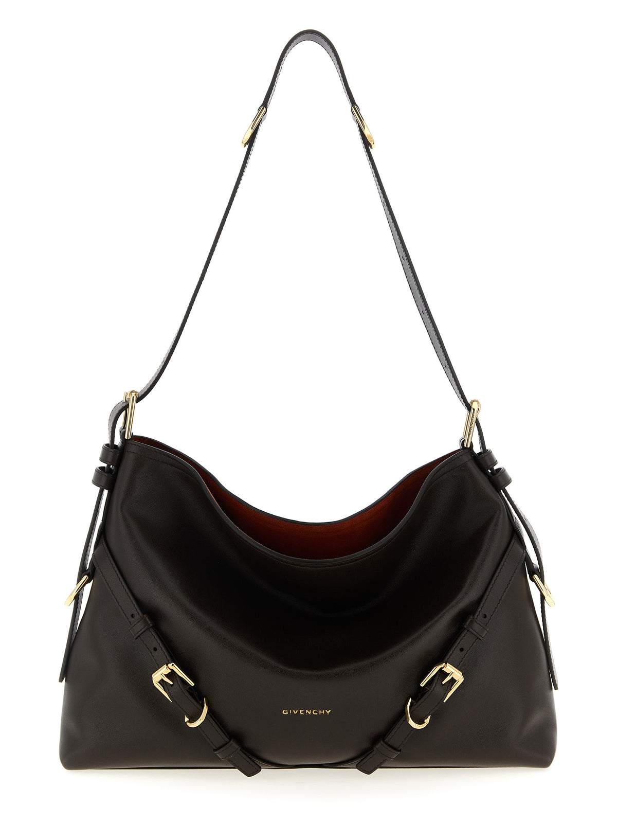 Givenchy Brown Calfskin Shoulder Bag