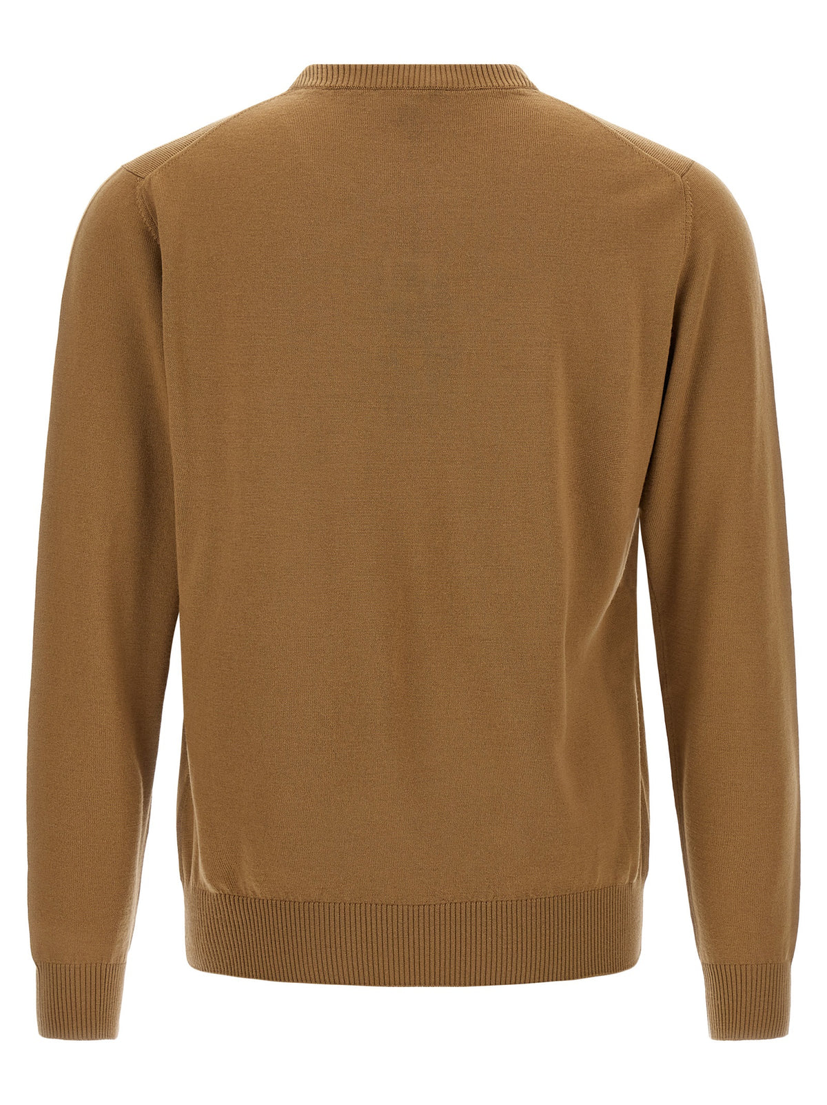 Fendi Beige Virgin Wool Cardigan