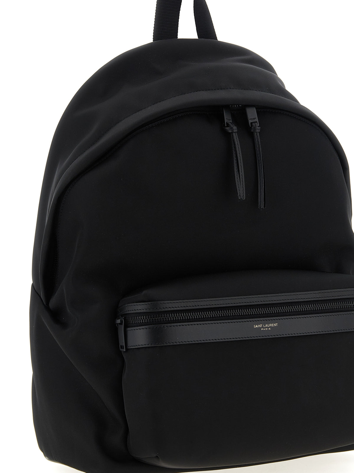 Saint Laurent Black Polyamide Backpack