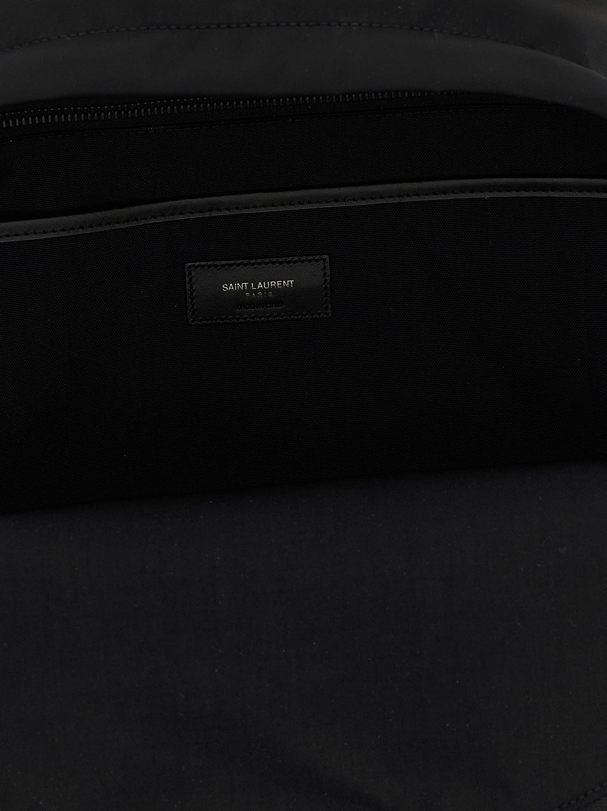 Saint Laurent Black Polyamide Backpack