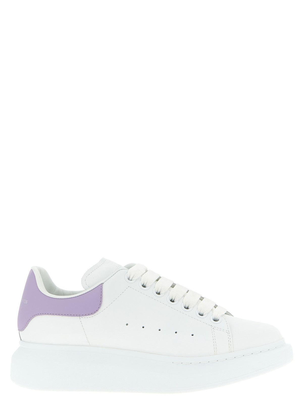 Alexander McQueen Purple Calfskin Chunky Sneakers