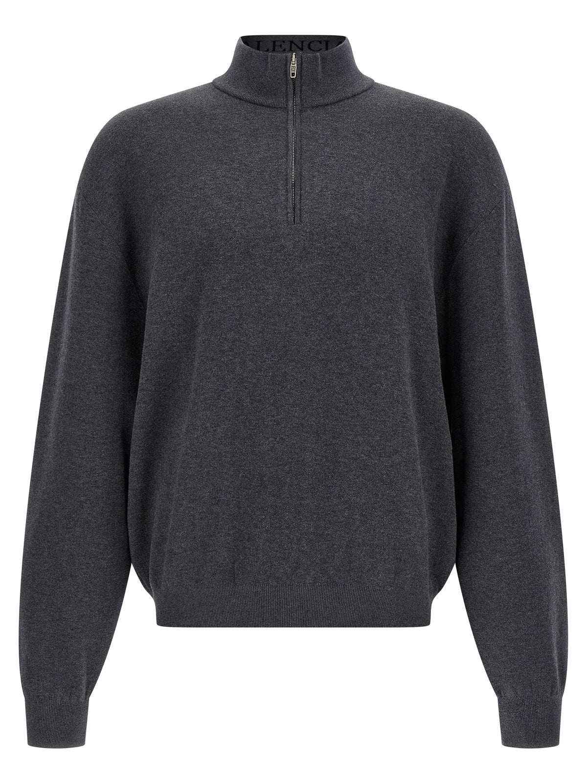 Balenciaga Gray Cotton Cardigan