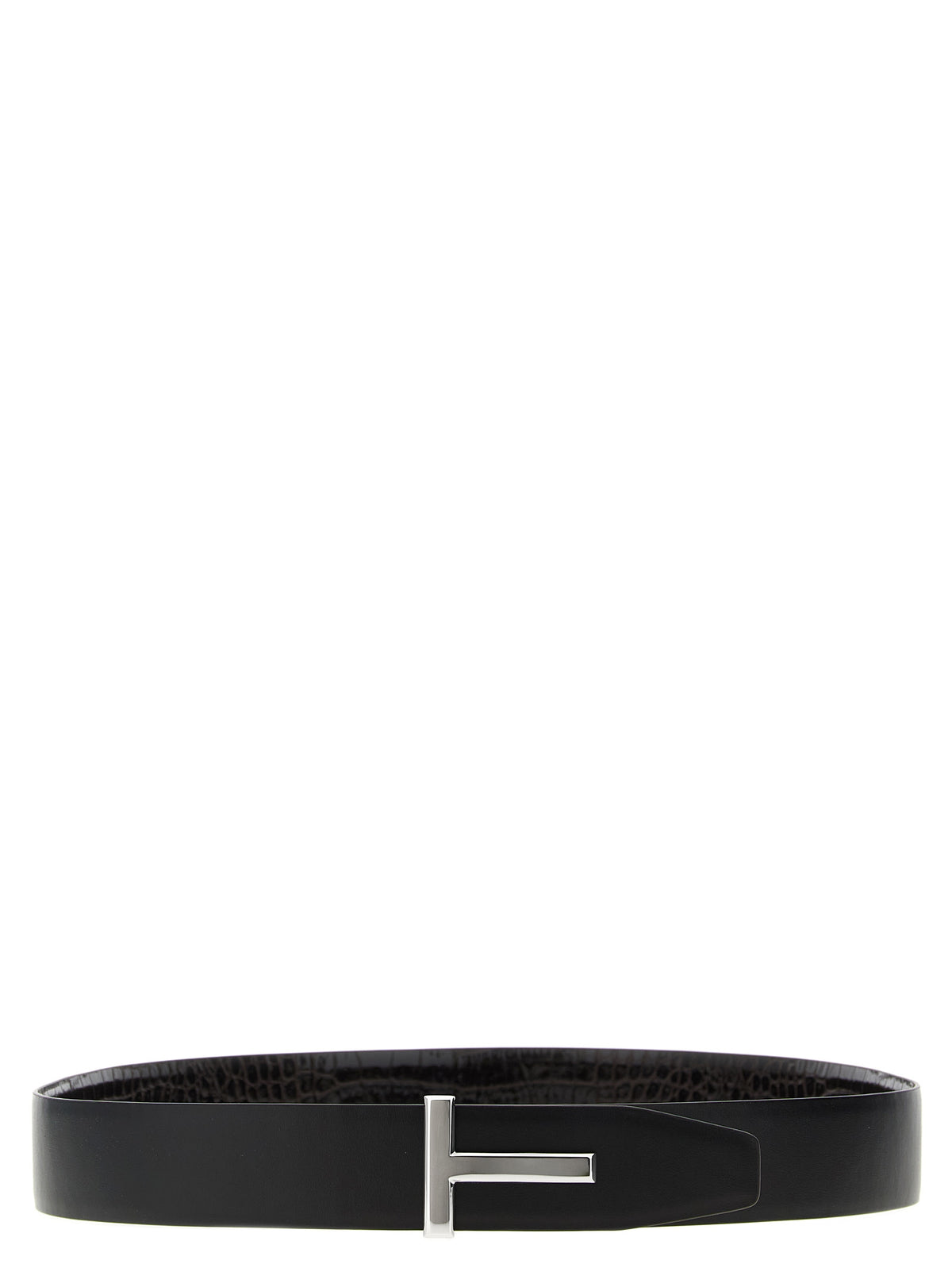 Tom Ford Brown Calfskin Belt