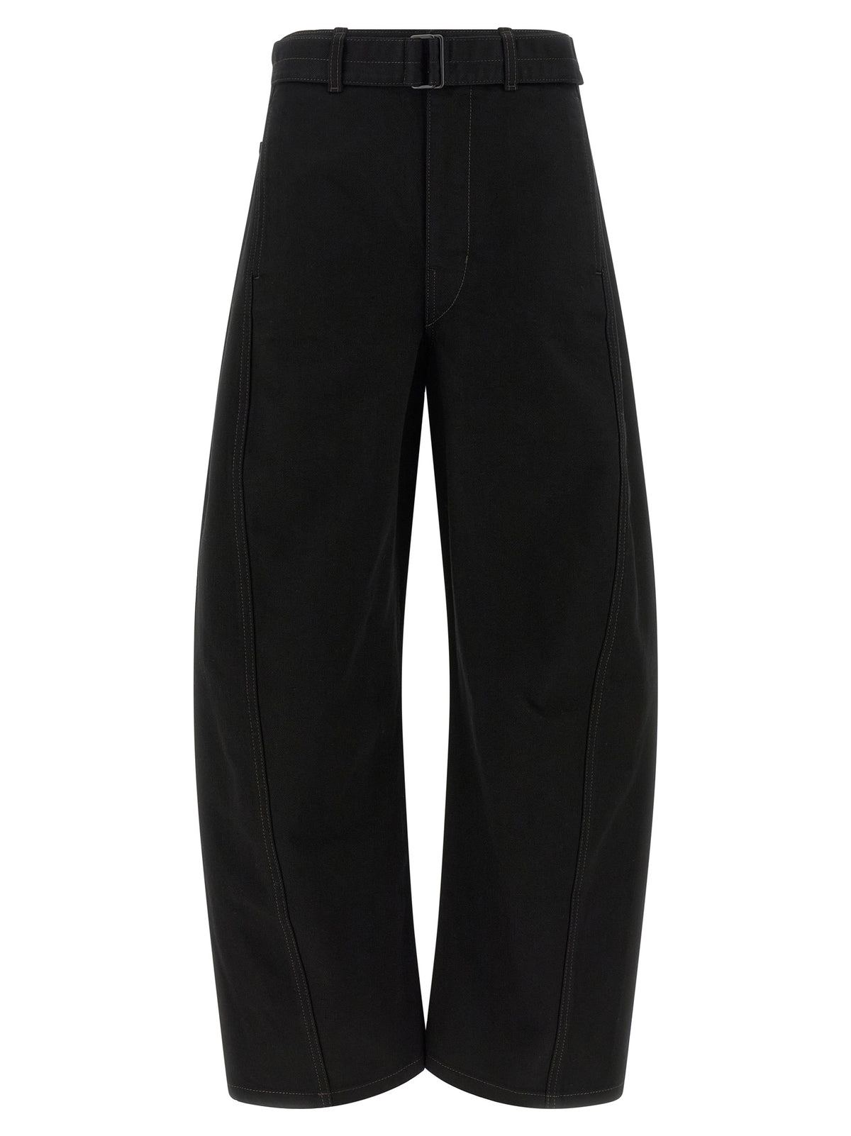 Lemaire Black Cotton Jeans Denim