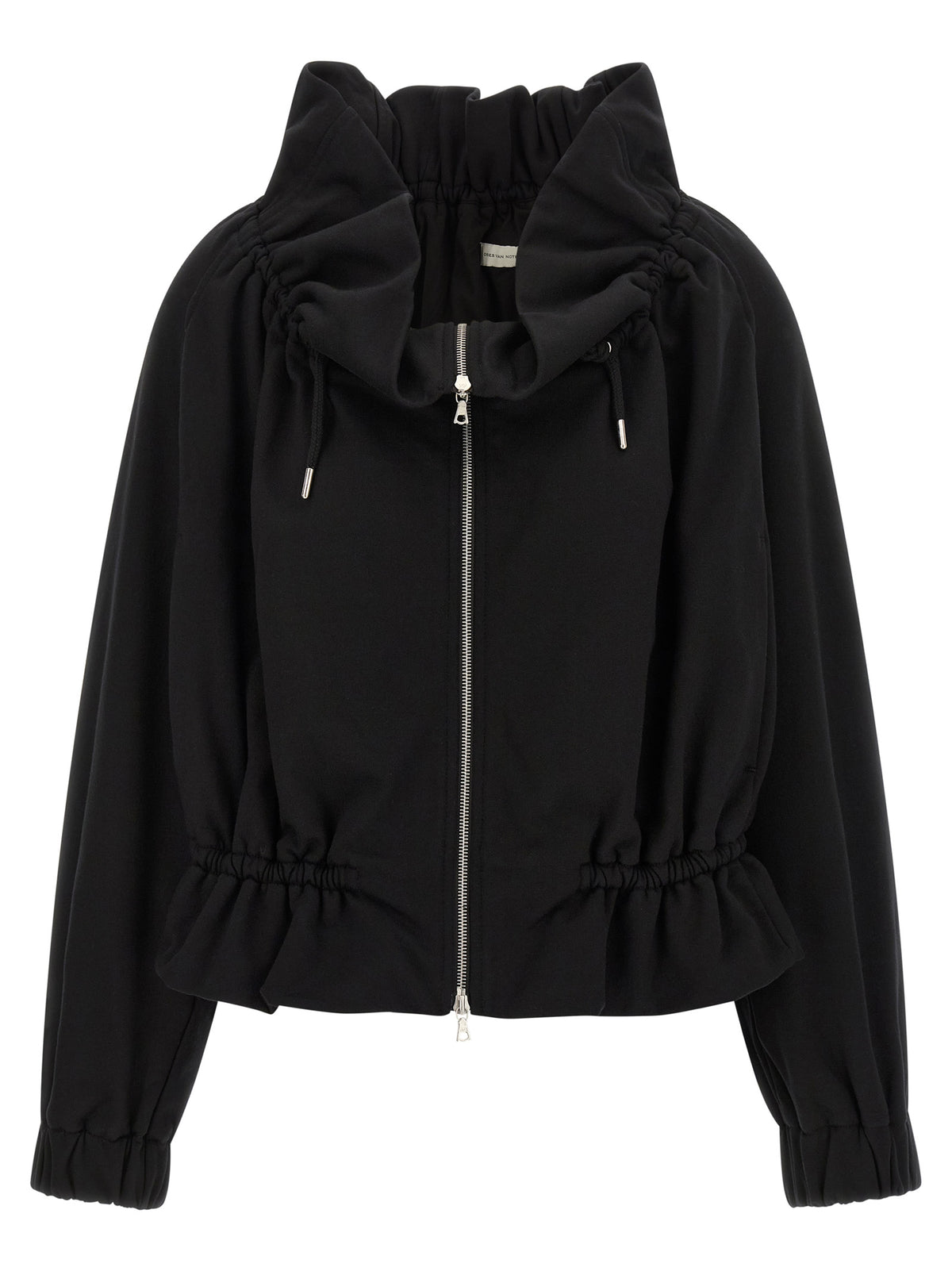 Dries Van Noten Black Cotton Sweatshirt