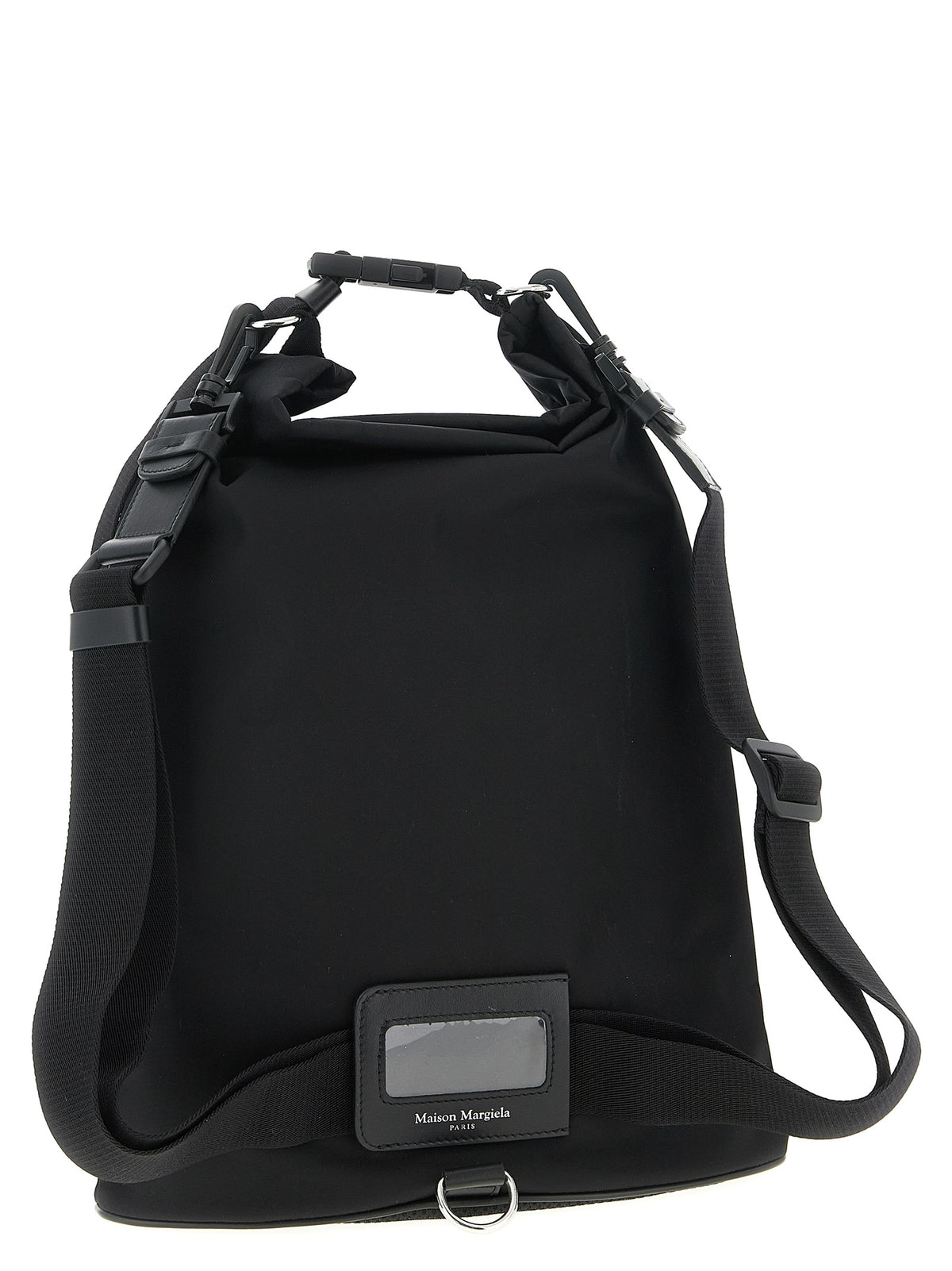 Maison Margiela Black Polyamide Backpack