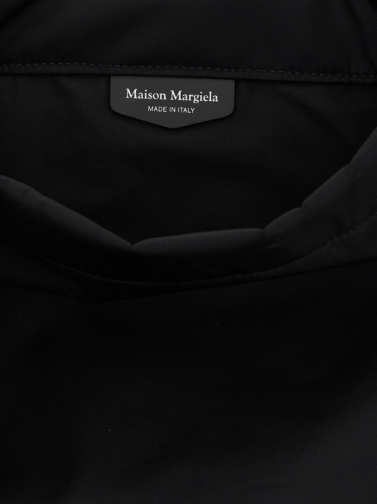 Maison Margiela Black Polyamide Backpack