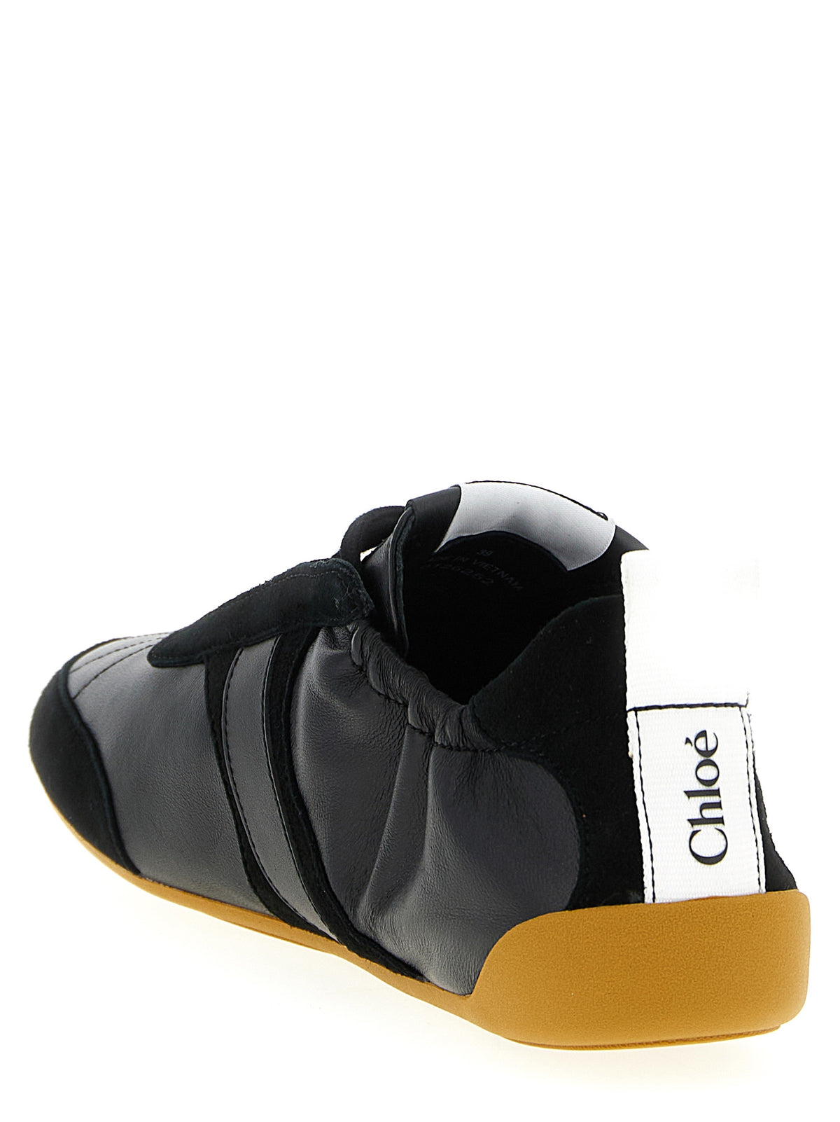 Chloé Black Polyester Athletic Sneakers