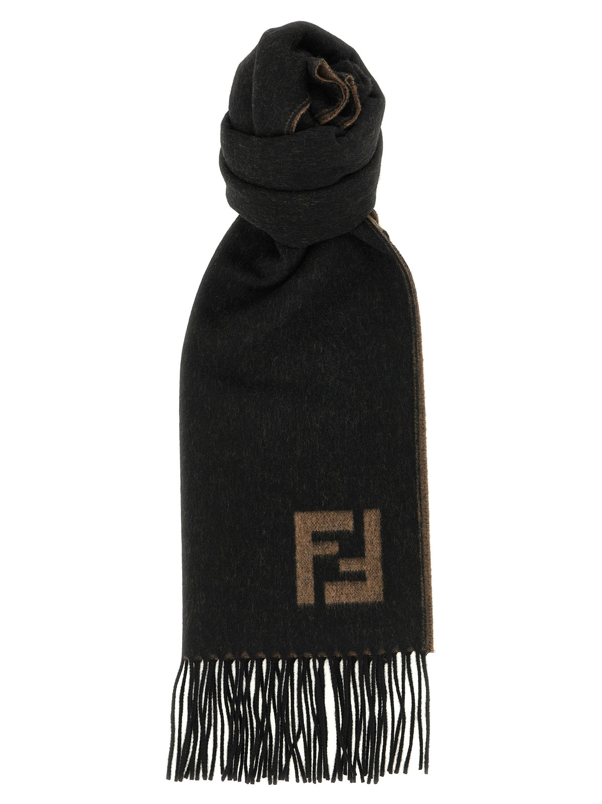 Fendi Multicolor Wool Scarf
