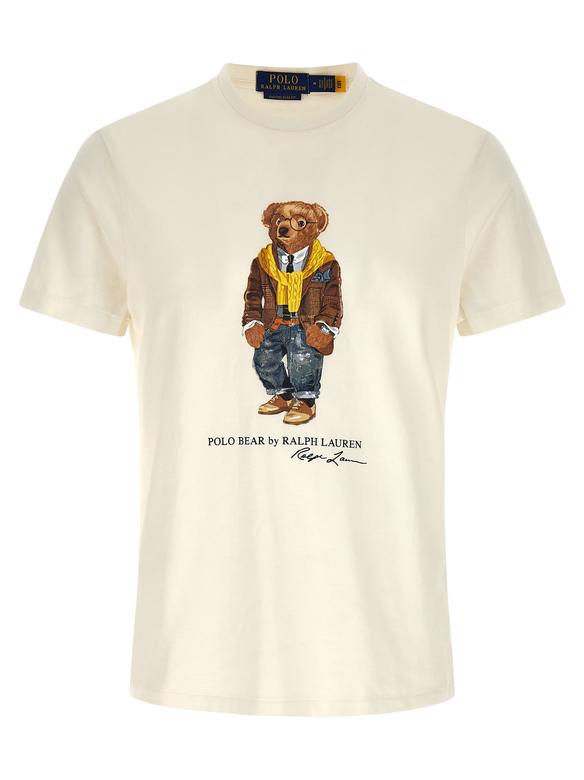 Polo Ralph Lauren White Cotton T-Shirt