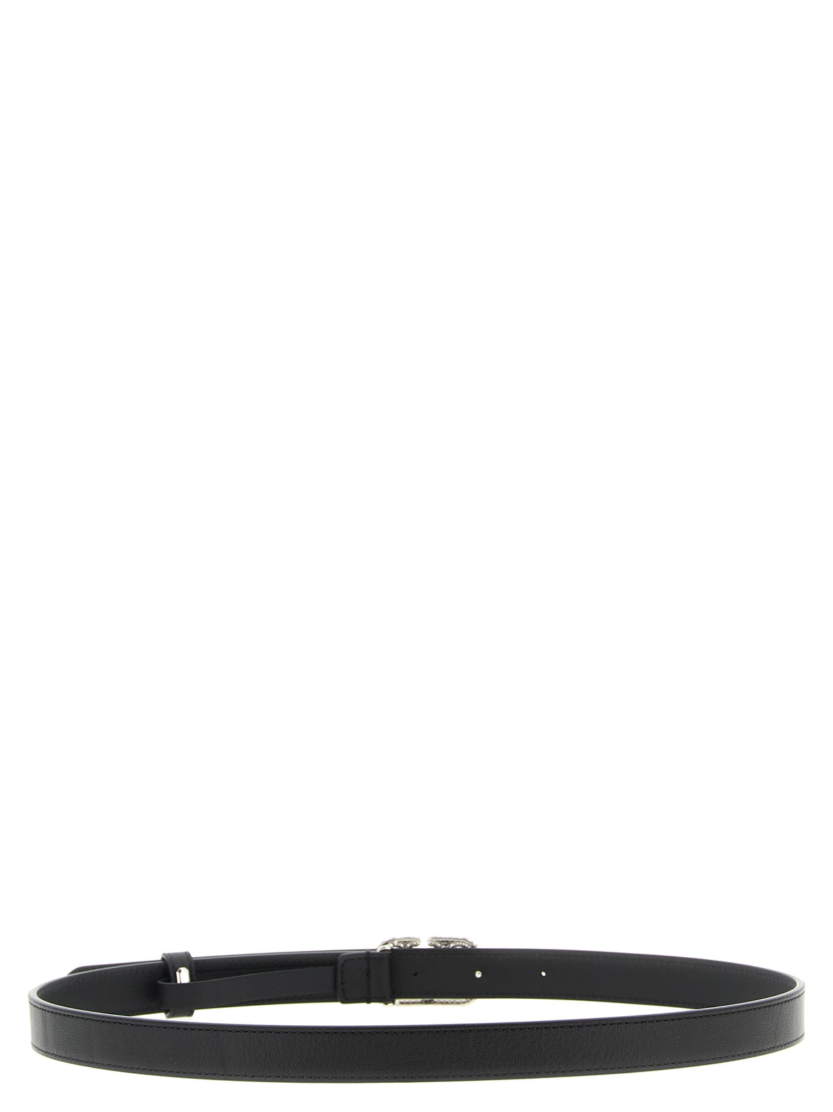 Valentino Garavani Black Calfskin Regular Belt