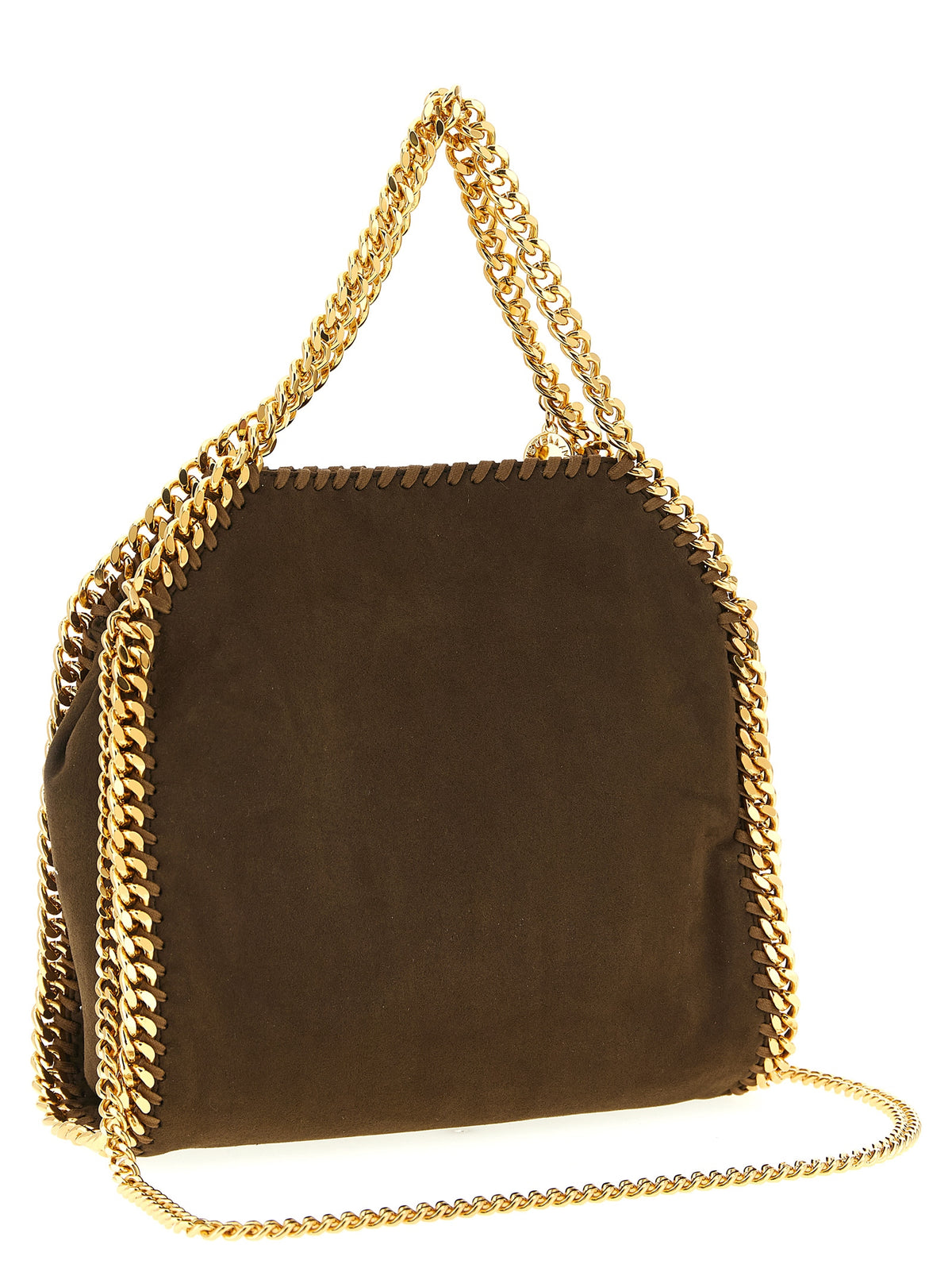 Stella McCartney Brown Polyester Handbag