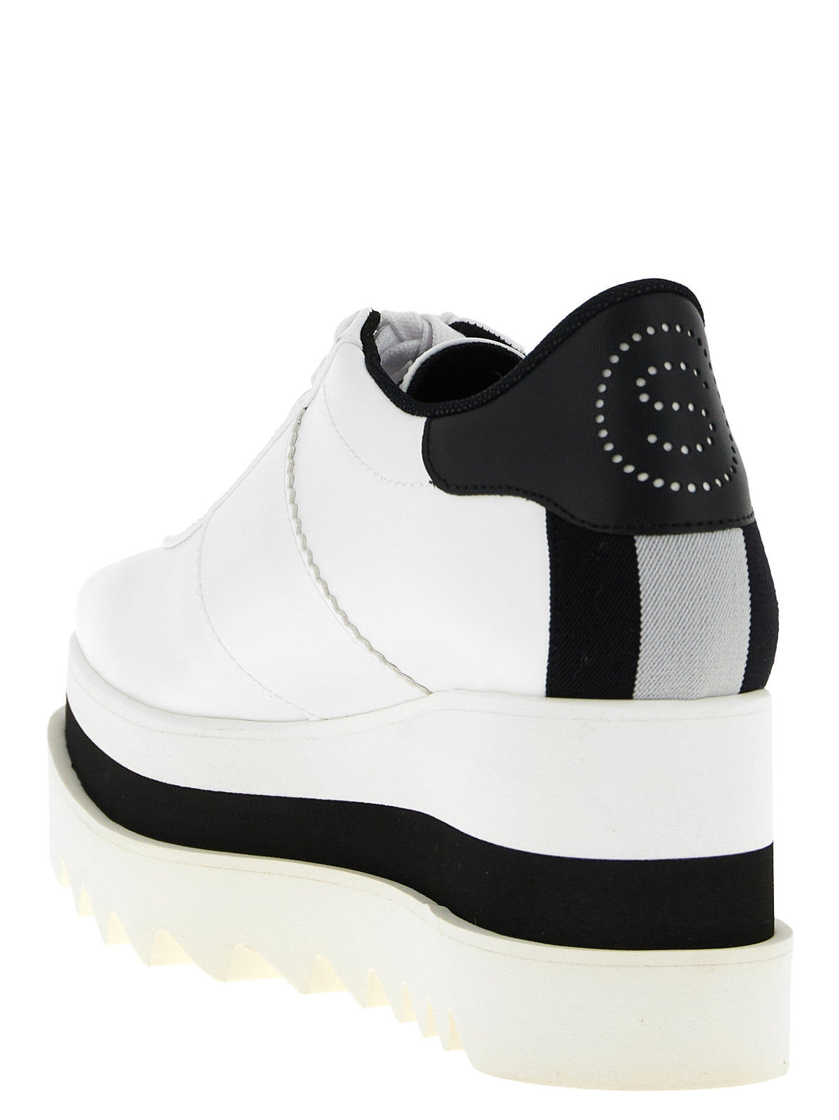 Stella McCartney White Polyethylene Wedge Sandals