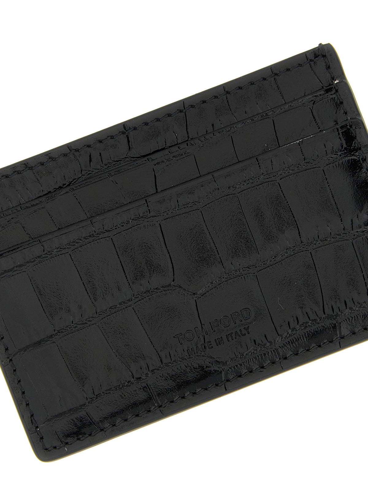 Tom Ford Black Calfskin Cardholder