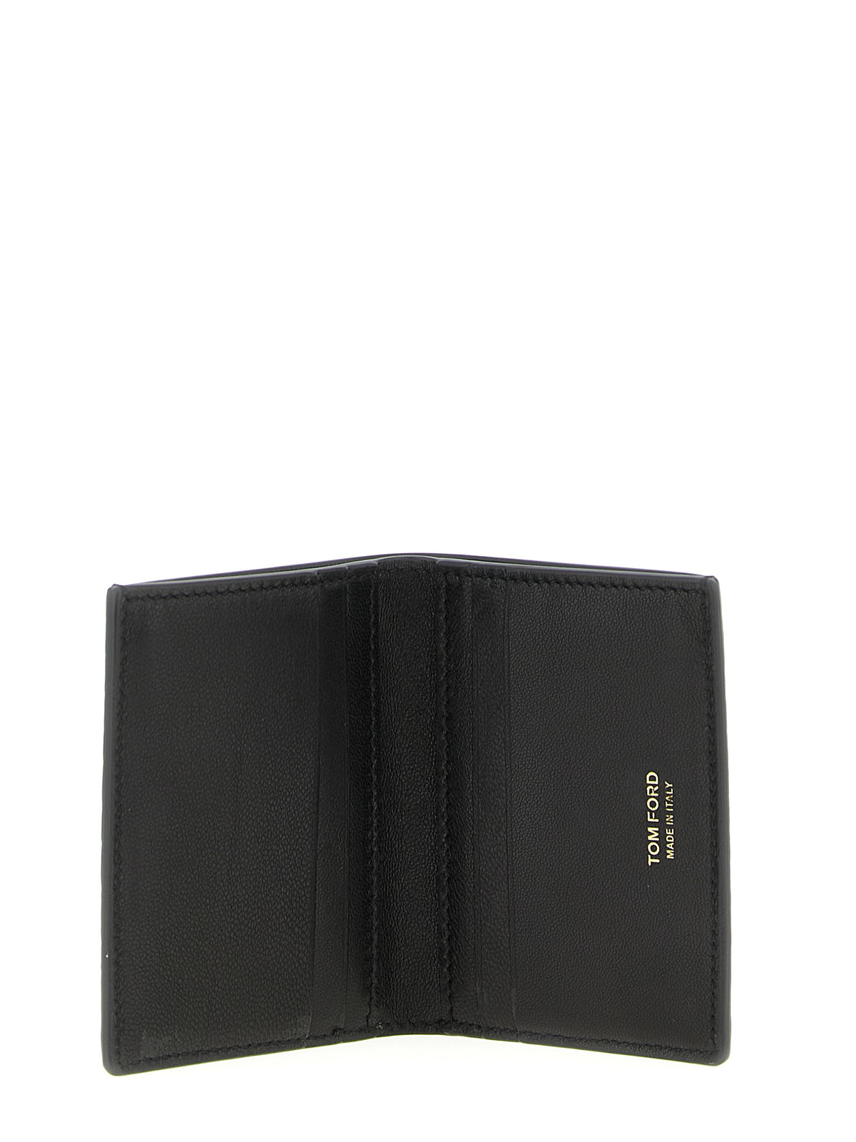 Tom Ford Black Calfskin Cardholder