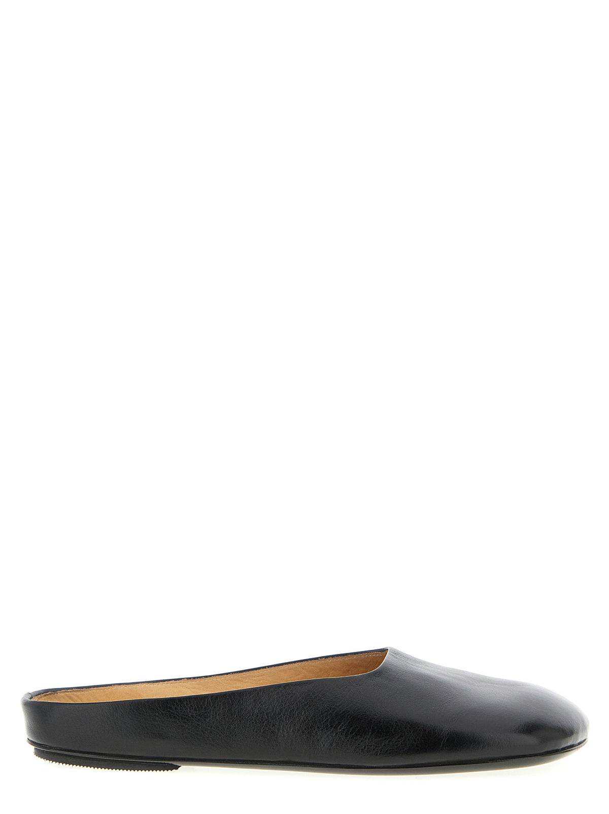 Marsell Black Calfskin Mules