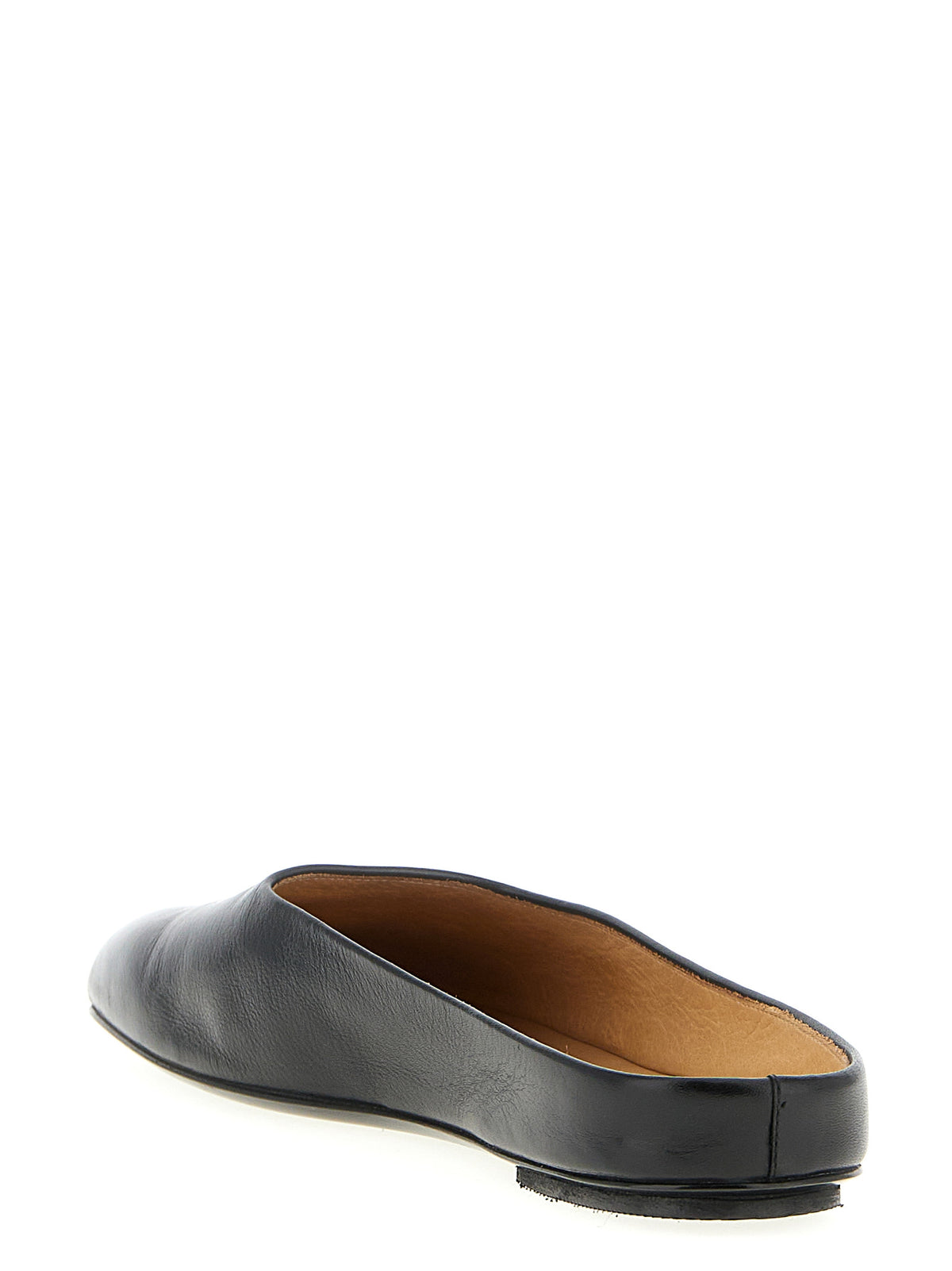 Marsell Black Calfskin Mules