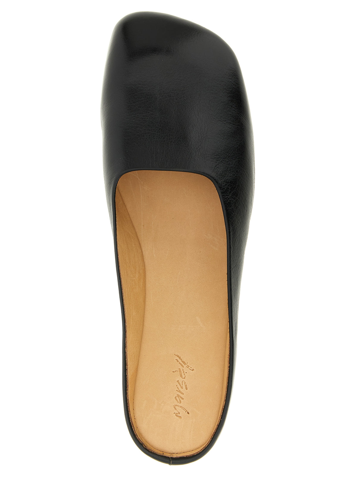 Marsell Black Calfskin Mules