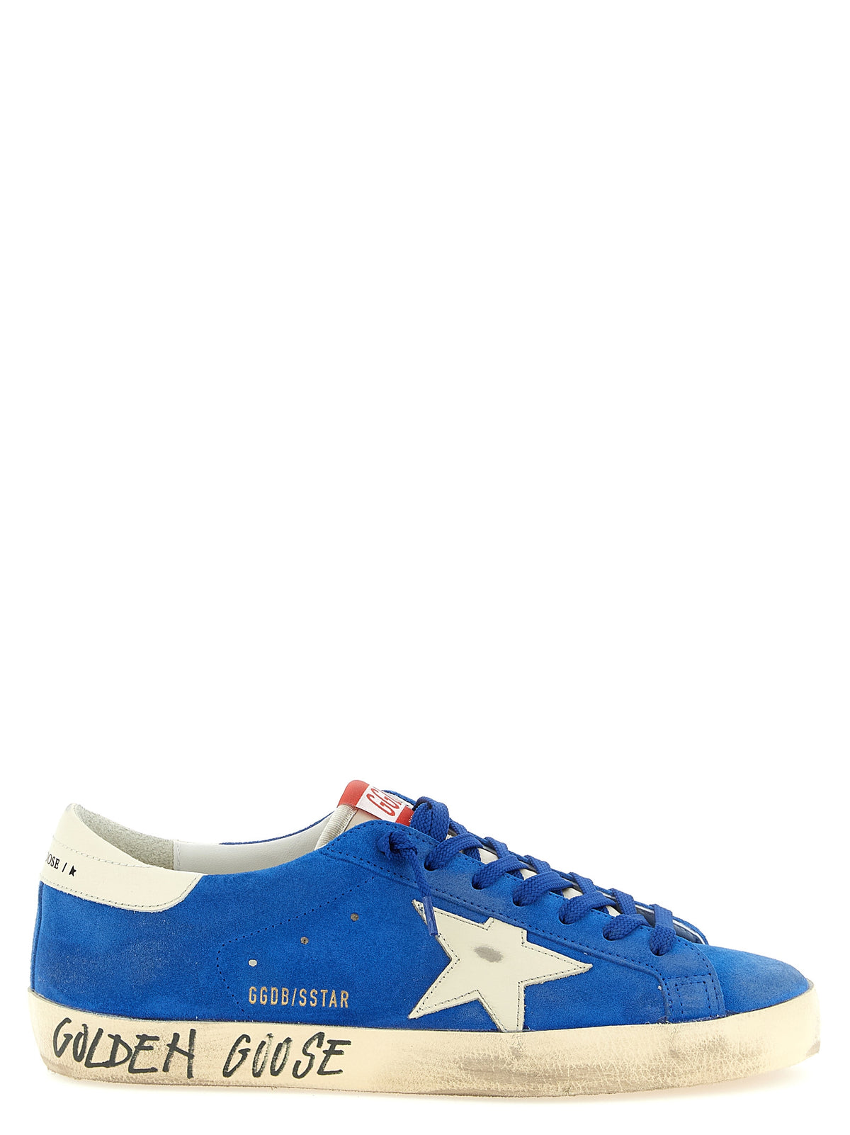 Golden Goose Blue Cowhide Athletic Sneakers