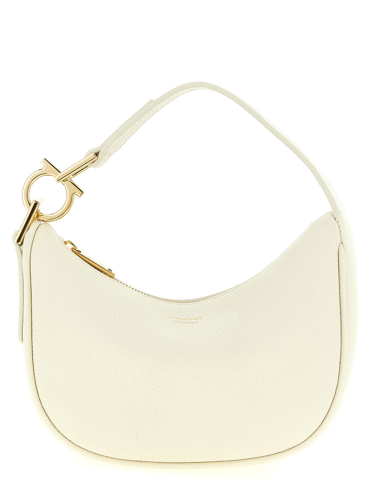Ferragamo White Calfskin Handbag