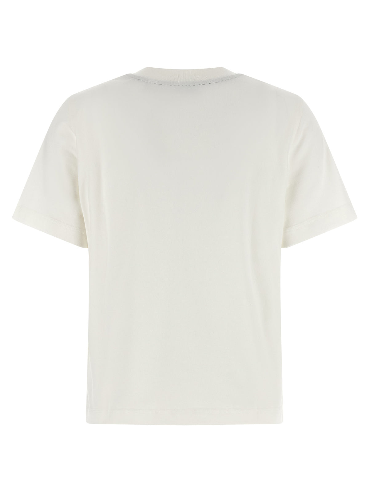 Burberry White Cotton T-Shirt