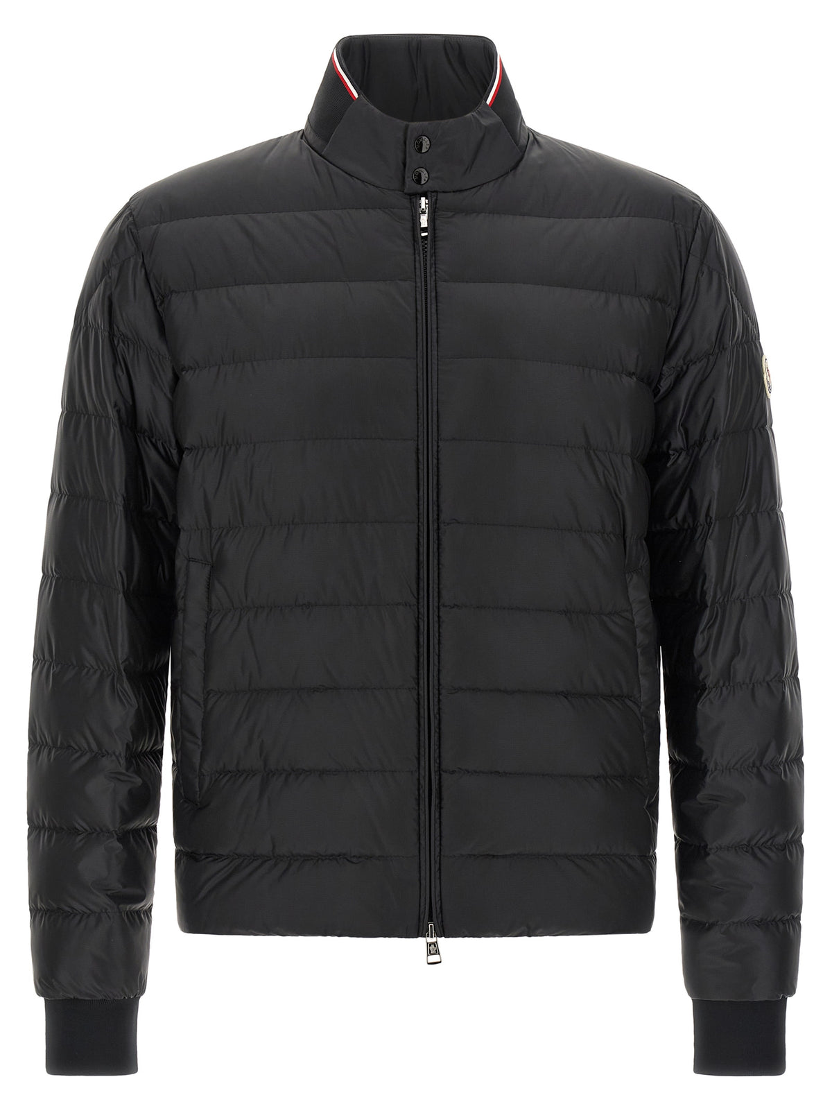 Moncler Black Polyamide Full-Length Jacket