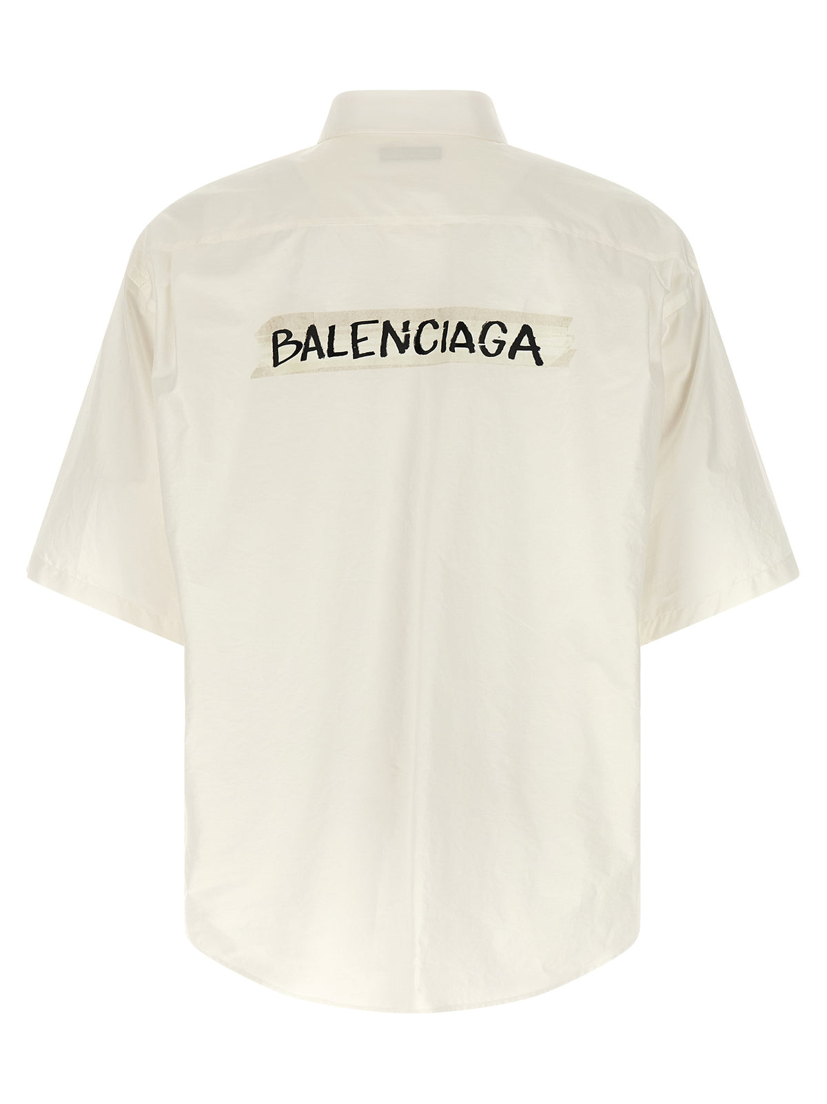 Balenciaga White Cotton Blouse
