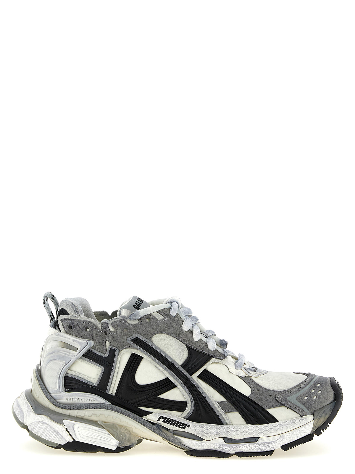 Balenciaga Gray Polyethylene Athletic Sneakers